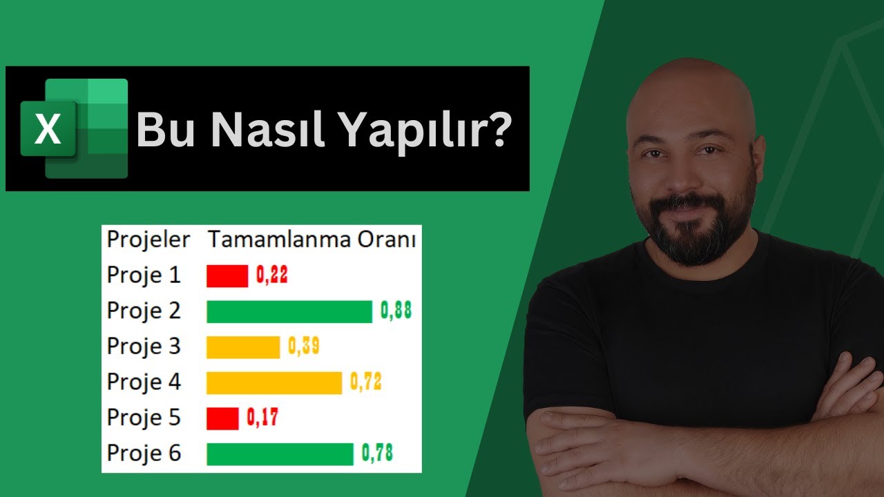Excel'de Koşullu Veri Çubuğu Oluşturma