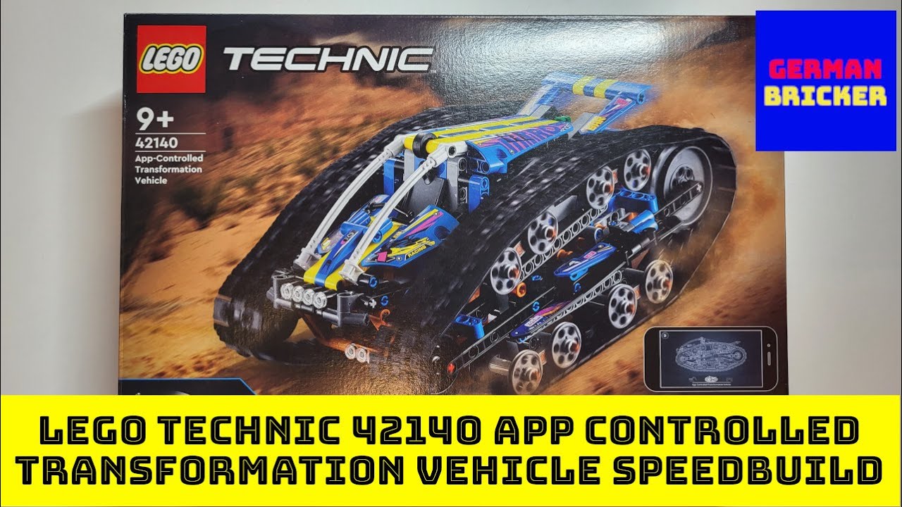 Lego Technic 42140 App-Controlles Transformation Vehicle Speedbuild
