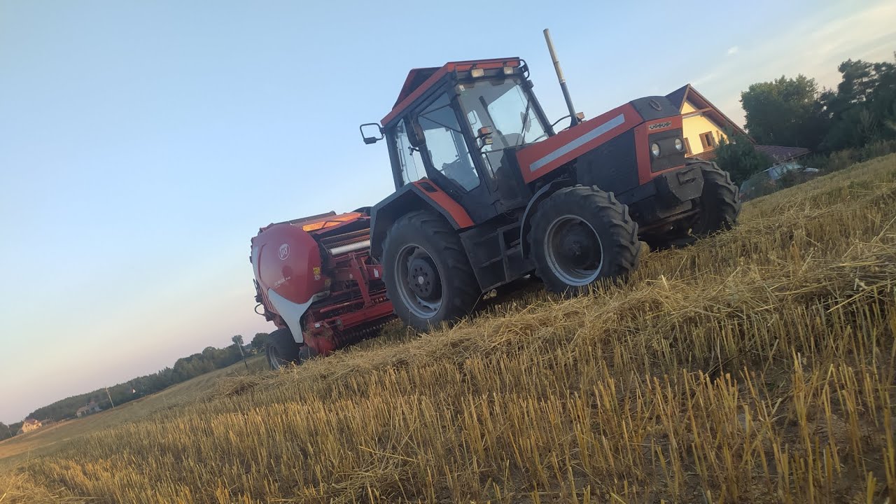 Prasowanie słomy Ursus 934&Lely welger RP 445    Dzień(2)