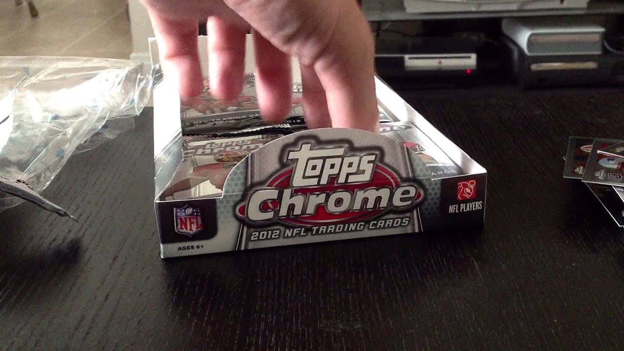 2012 Topps Chrome Football Unboxing / Break