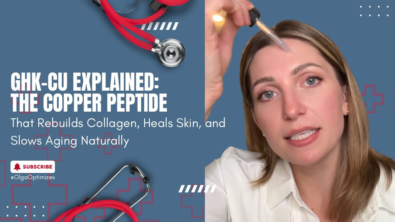GHK-Cu Explained: The Copper Peptide That Rebuilds Collagen, Heals Skin, and Slows Aging Naturally