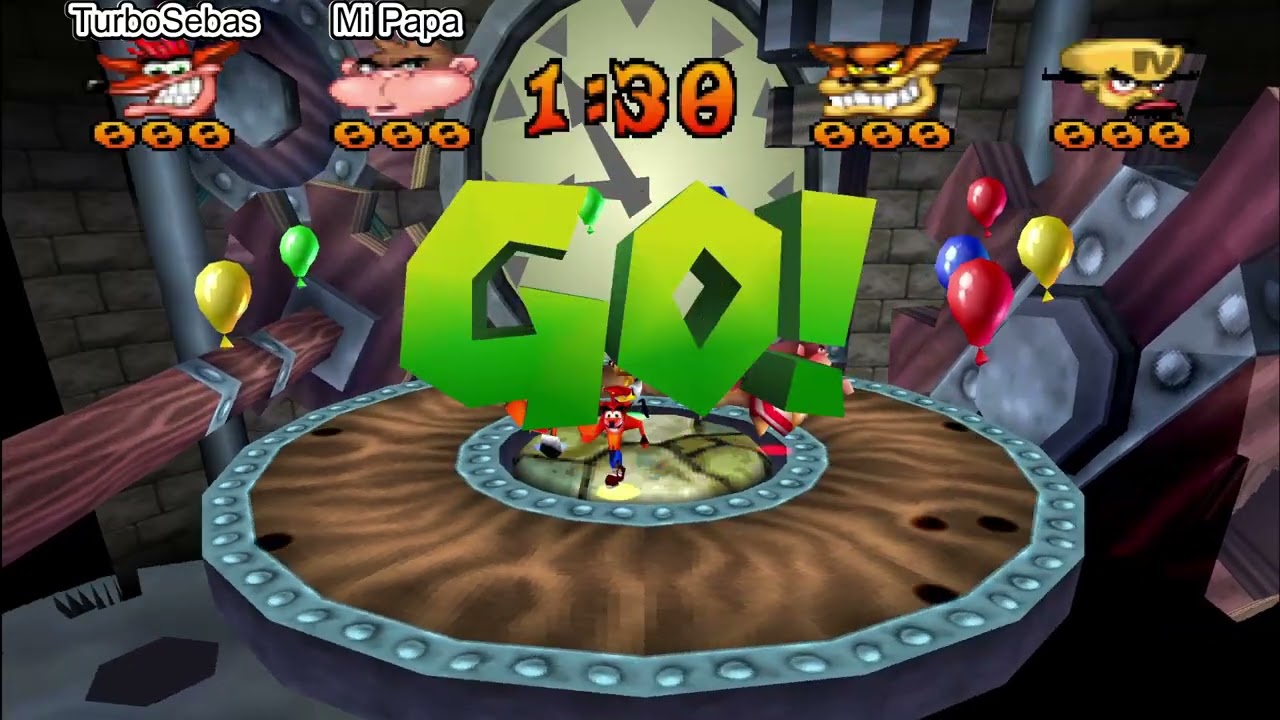 Crash Bash - Partidas con mi Papá #1