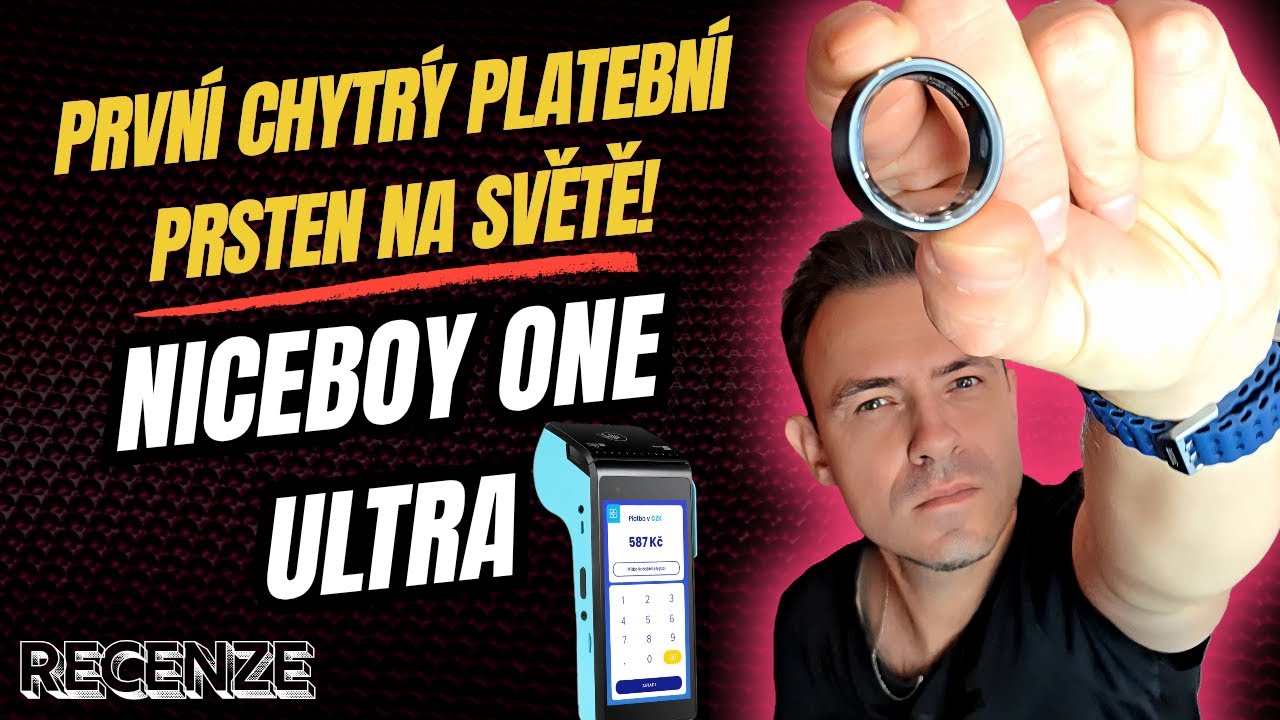 Niceboy ONE ULTRA – První chytrý platební prsten! Jaký je? Recenze 