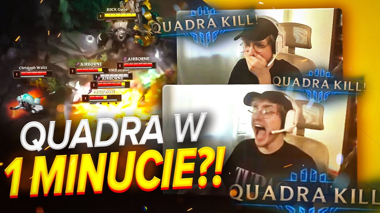 QUADRA w 1 MINUCIE! TYYYYYYYLE GOLDA 🤑