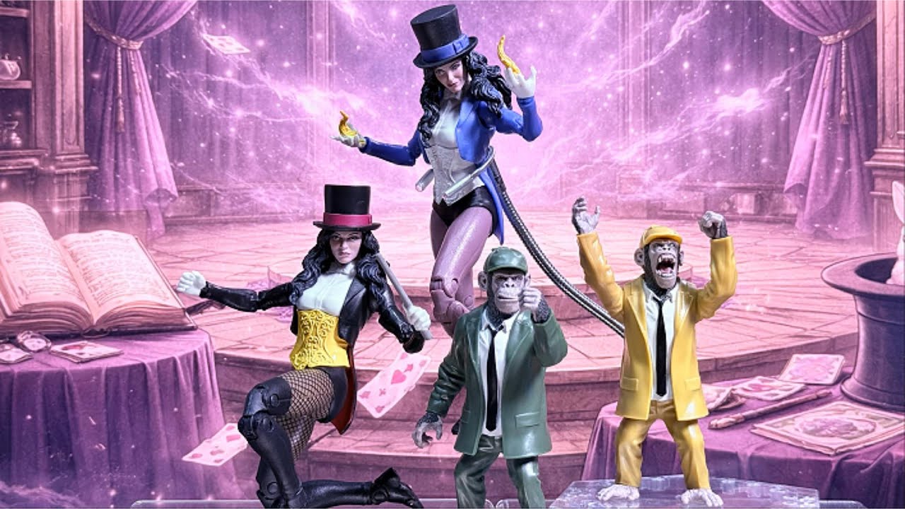 McFarlane Collector Edition DC Multiverse Zatanna | Regular vs Platinum Comparison & Review