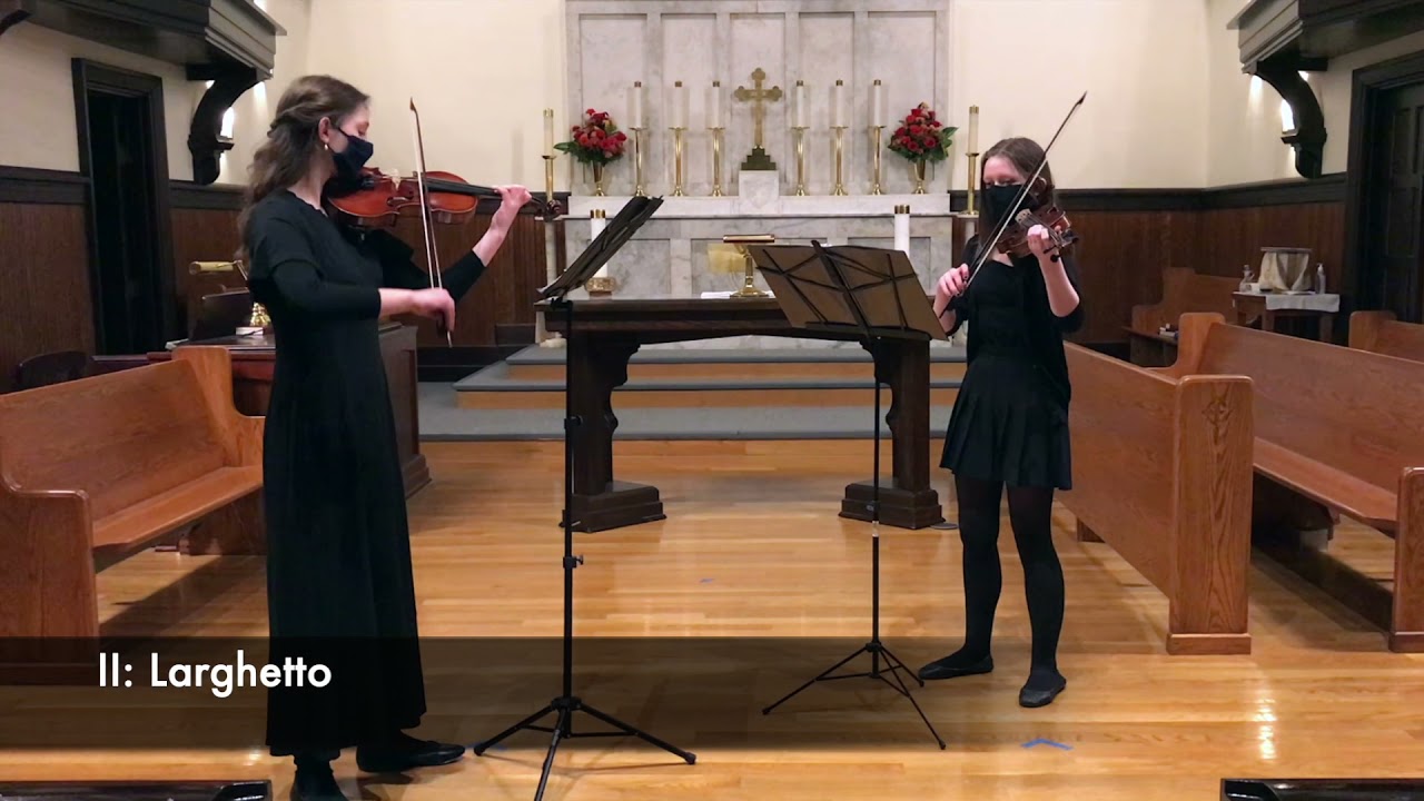 Early Music Youth Academy: Telemann Canonic Sonata #3 (Nov 2021)