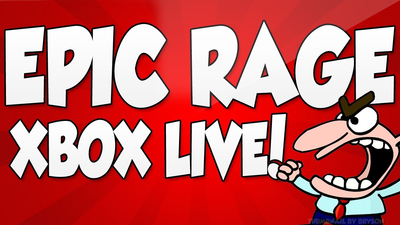 EPIC RAGE ON XBOX LIVE! (Most Angry Kid Ever!?)