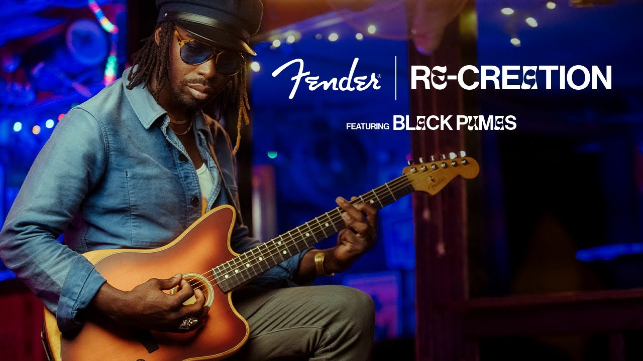 Re-Creation: Eric Burton of Black Pumas | American Acoustasonic Series | Fender