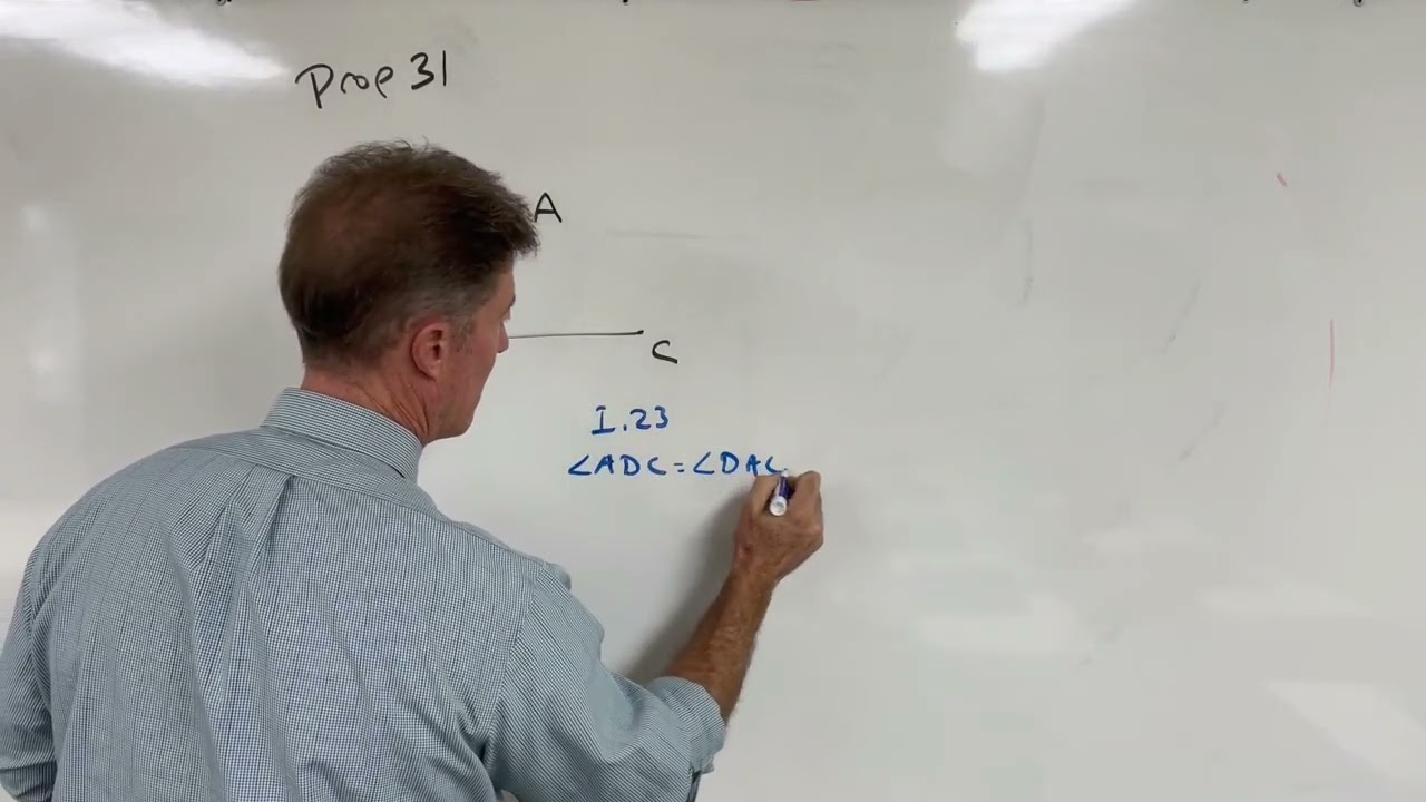 Euclid's Elements: Book 1, Prop 31