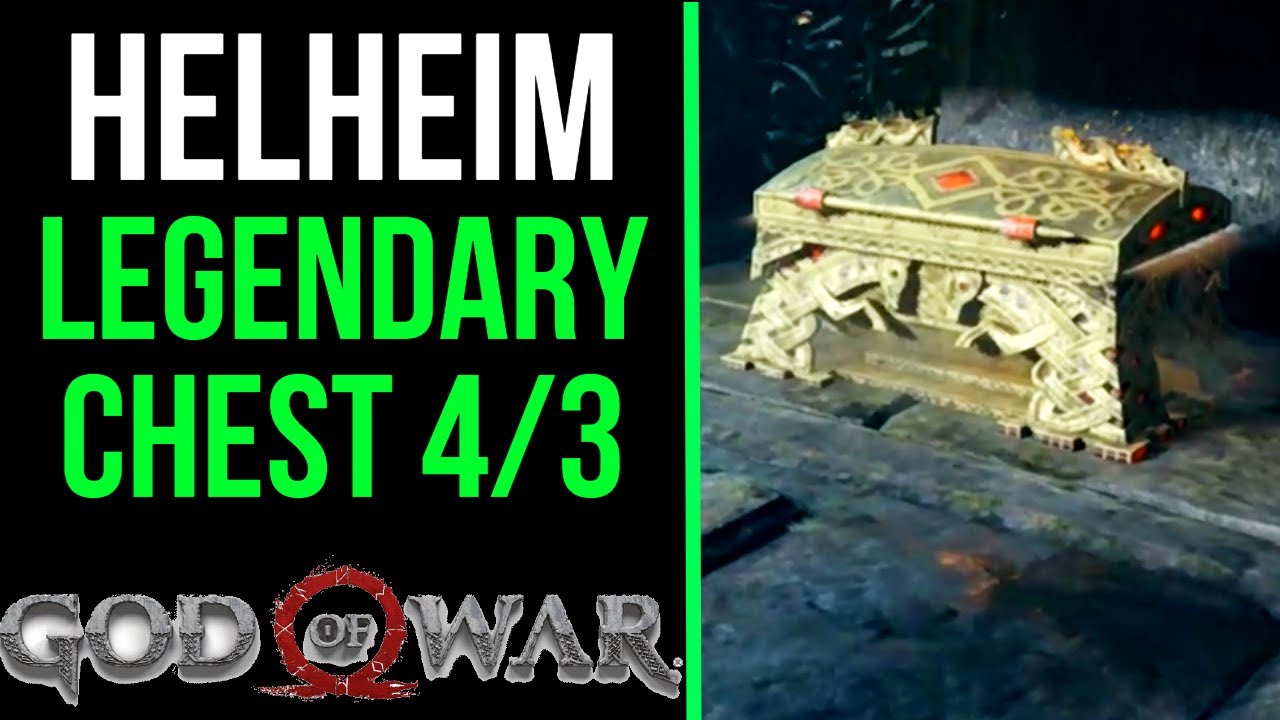 God of War - Legendary Chest 3/3 in Helheim (+ 1 Extra Chest)