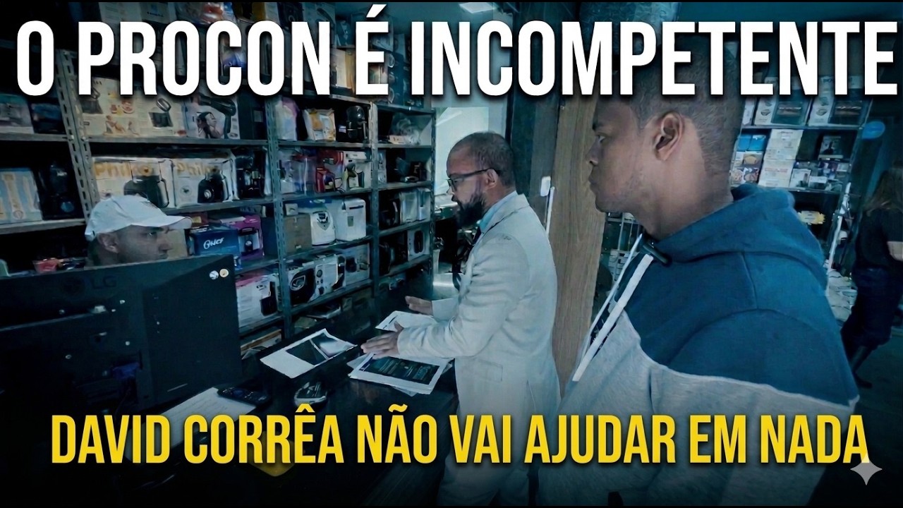 CONFRONTO NO CANAL 6: DAVID CORR&Ecirc;A ENCURRALA EMPRESA AP&Oacute;S TV DE CONSUMIDOR SER DANIFICADA!