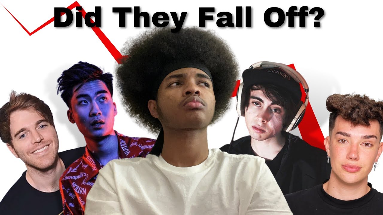 Youtubers That Fell Off Tierlist