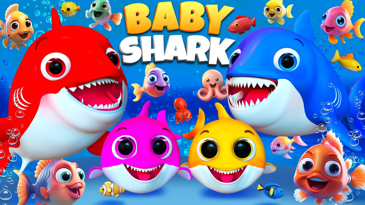 Танец «Ду-ду» от Baby Shark — детские песенки и стишки #BabyShark #NurseryRhymes