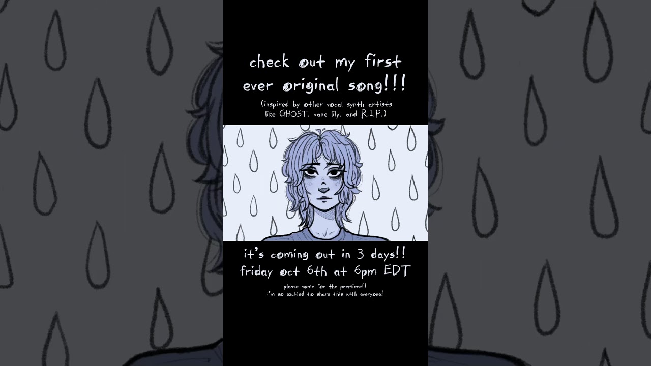 premiere in 3 days!!! #shorts #vocaloid #synthv #vocanew #music #vocaloidsong