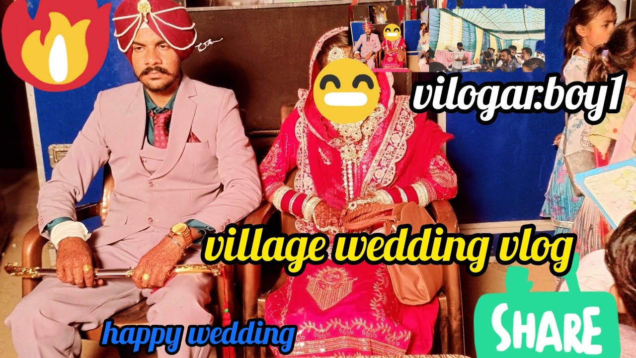 village wedding vlog ! Village style shaadi💃🎉🎊