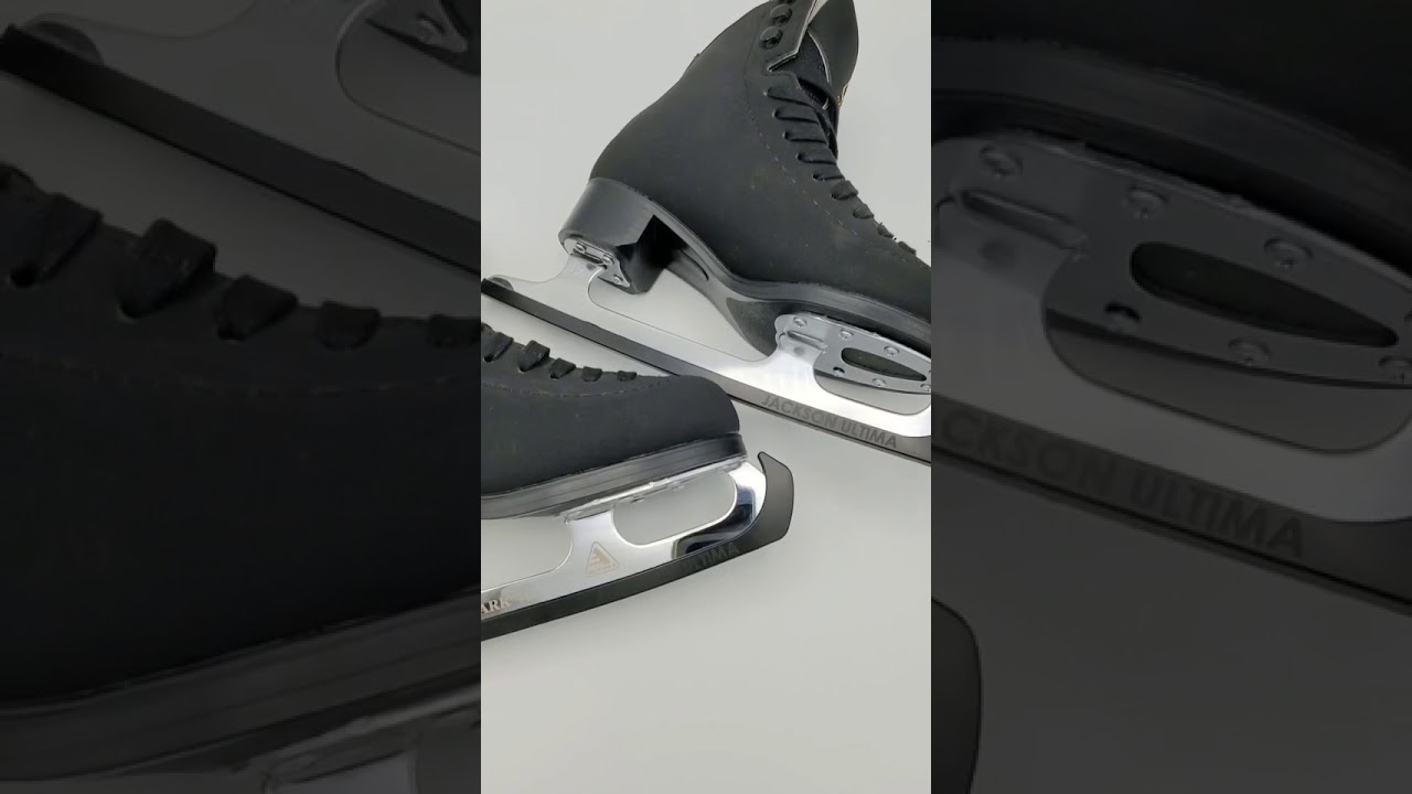 全新男童黑色冰鞋(专业初阶版)  New Black skates  (professional  )