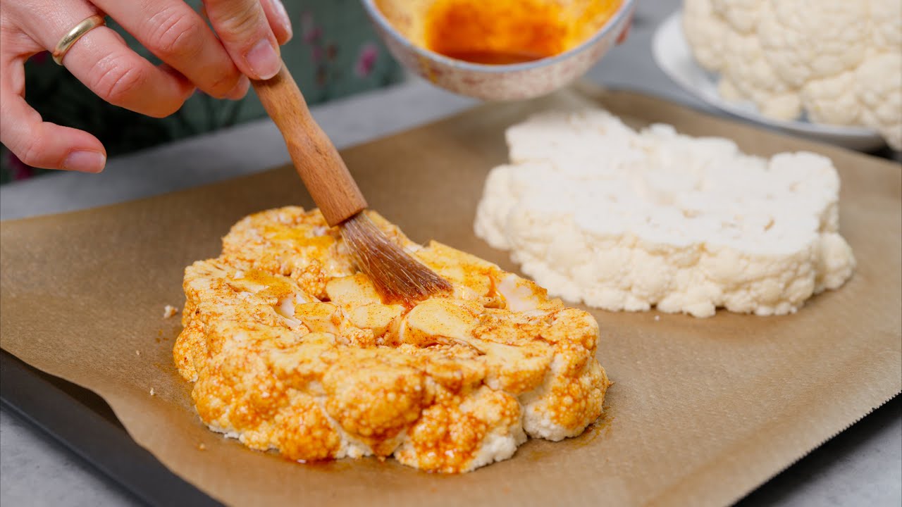 Это так вкусно! Осенью следует есть больше цветной капусты! Новый способ приготовления цветной капус