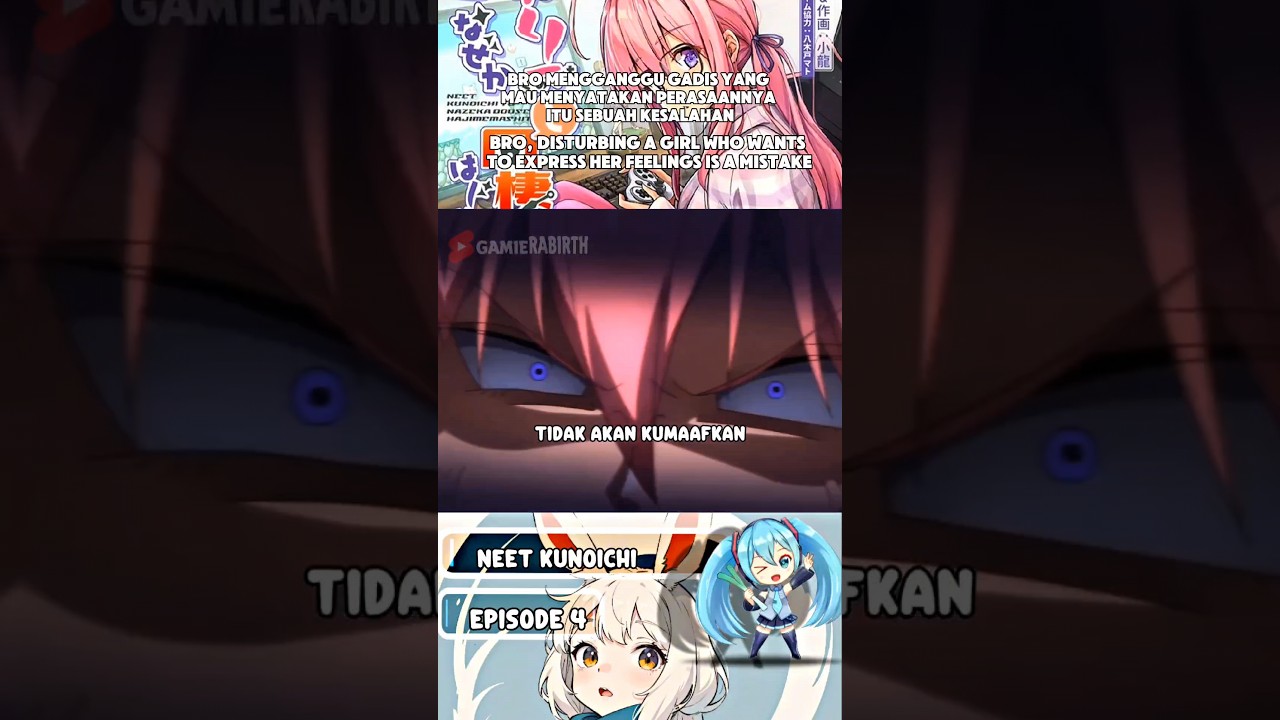 『Bro tries to disturb someone who is in love💀』-Neet Kunoichi#shorts#anime#badassmoments