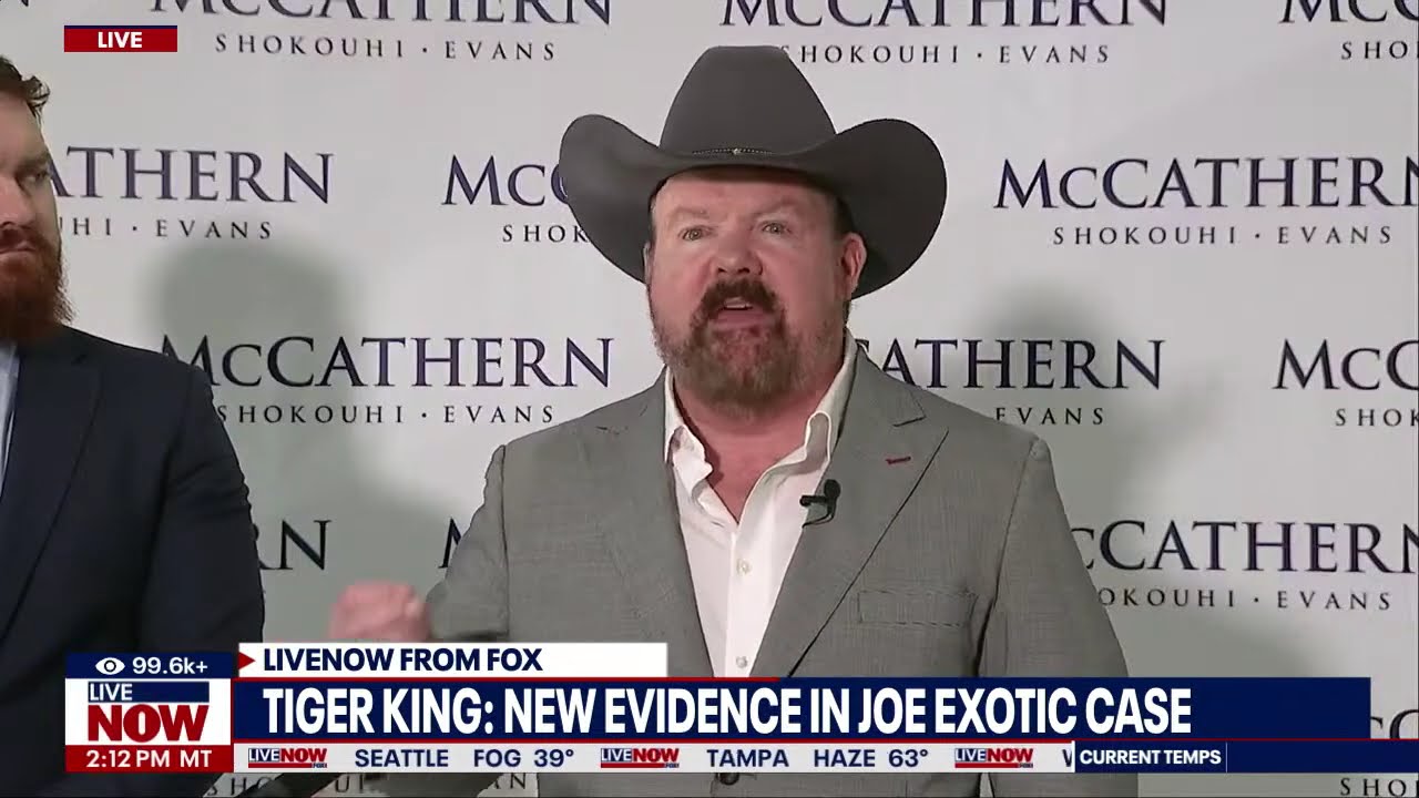 TIGER KING: Joe Exotic lawyer press conference, new evidence in case