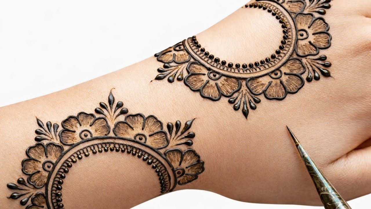 Very easy back hand mehendi design 2026specialmehendi#@Soniattrimehendi|newvery simple mehendi 2026