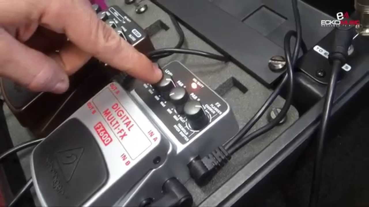 TUTORIAL BEHRINGER PEDAL MULTI-FX FX600