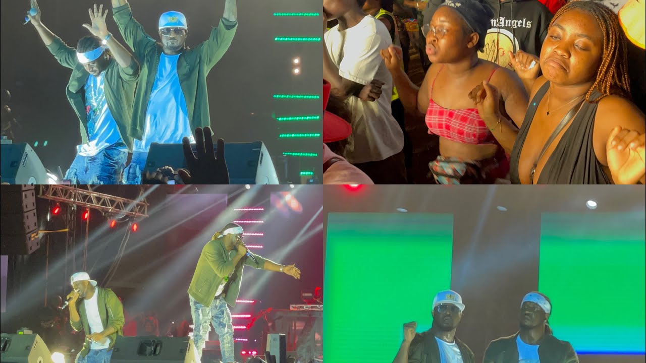 AFRONATION: P square apologize live on stage for breaking up. Watch their Epic performance in Ghana