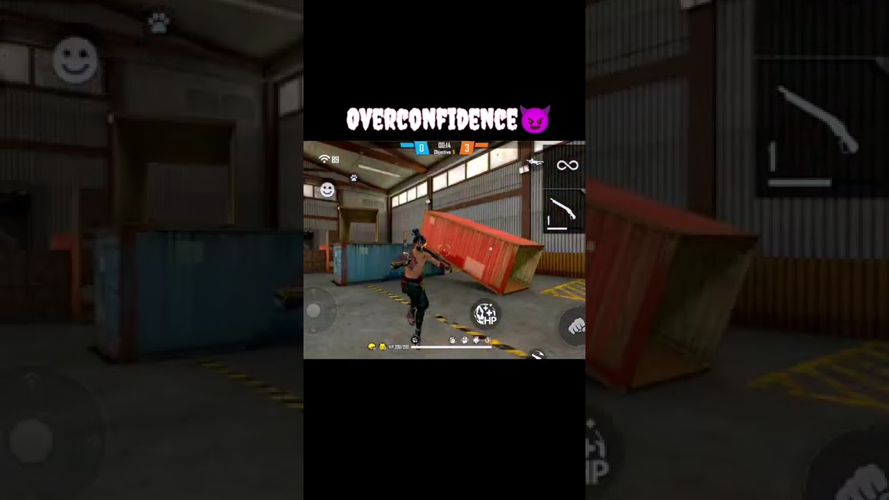 Overconfidence😈 | M1887 One Ammo Challenge💪 #shorts #youtubeshorts #remastergaming #freefire