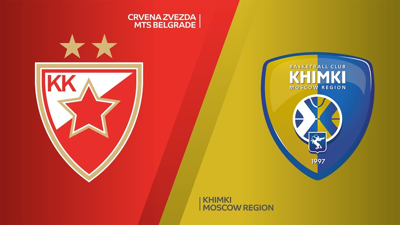 Crvena Zvezda mts Belgrade - Khimki Moscow Region Highlights | EuroLeague, RS Round 6