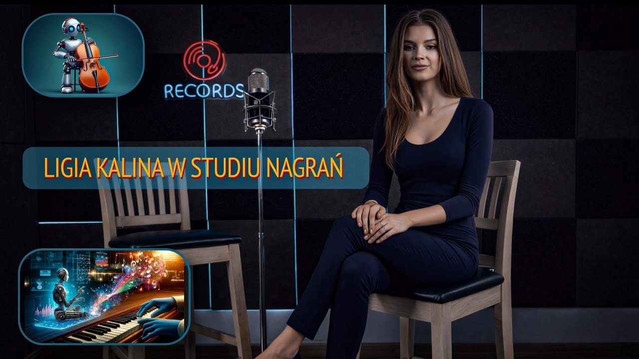 LIGIA KALINA W STUDIU NAGRAŃ #filmmaker
