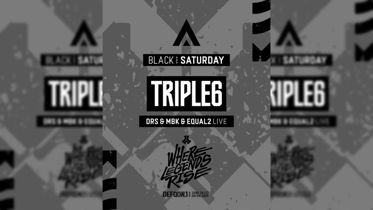 Triple6 Live: DRS & MBK & Equal2 | Defqon.1 2025