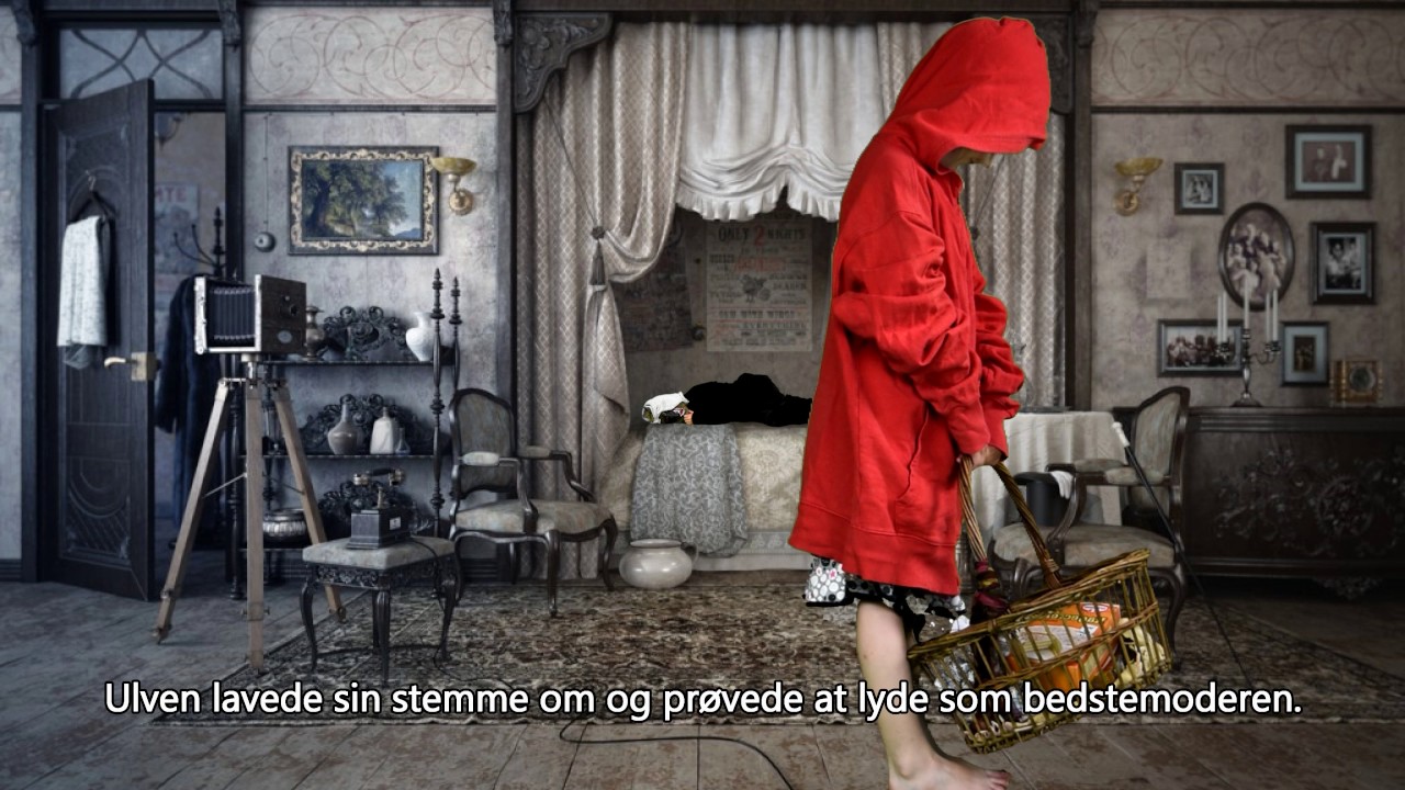 Den lille rødhætte og Ulven (little Red Riding hood)