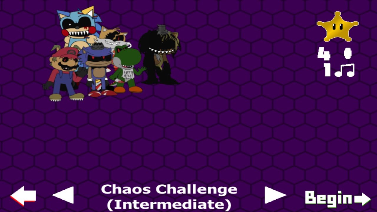 Five Nights At Sonic's Maniac Mania: Chaos Challenge (Challenge-Intermediate)