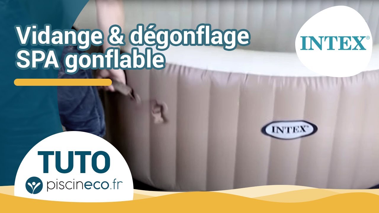 [TUTO] Vidange et dégonflage pour hivernage d’un spa Intex