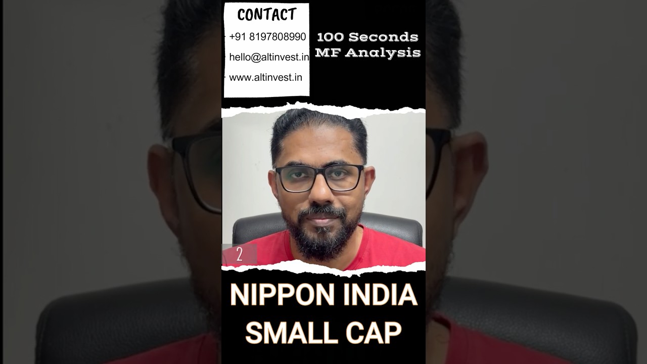 നൂറു സെക്കൻഡിൽ &ndash; Nippon India Small Cap Fund 🚀 High Growth Fund Review | Mutual Fund Malayalam