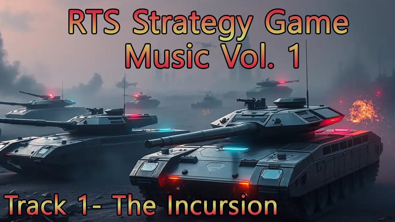 RTS Strategy Game Music Vol. 1| Tactical Strategy Theme | (Track 1) - The Incursion