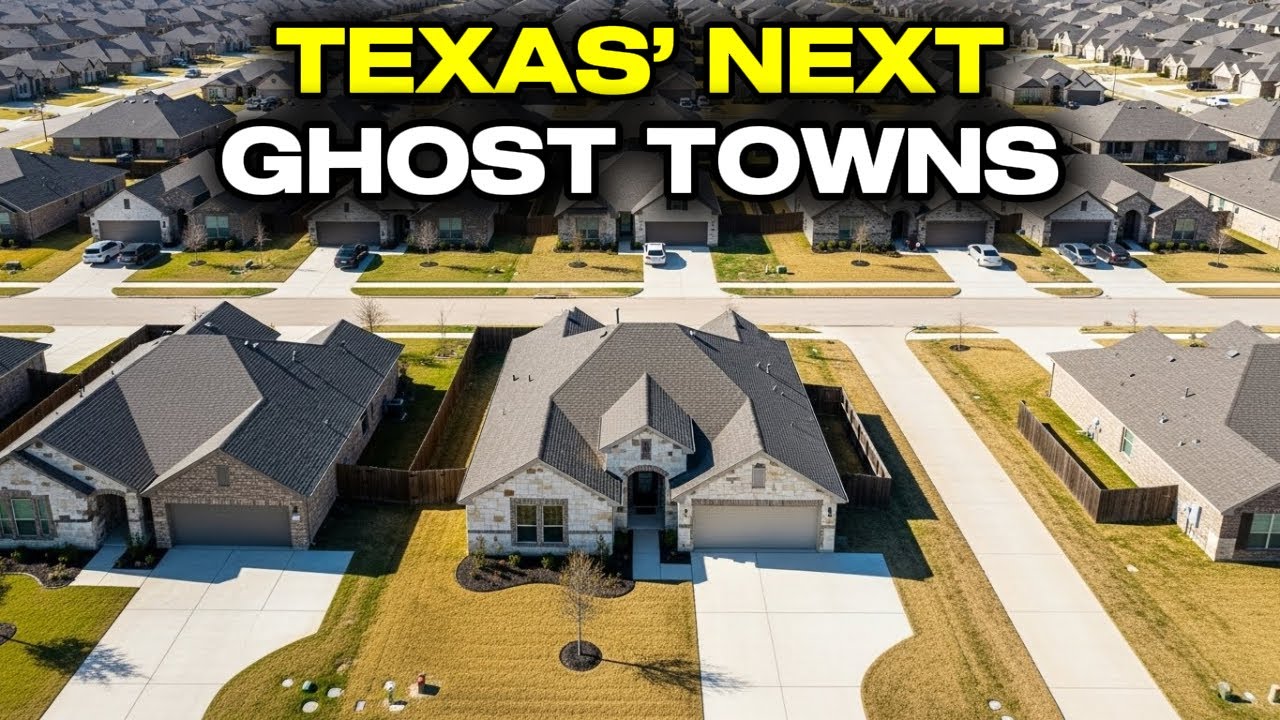 10 Texas Cities Turning into Ghost Towns (2026 Update)