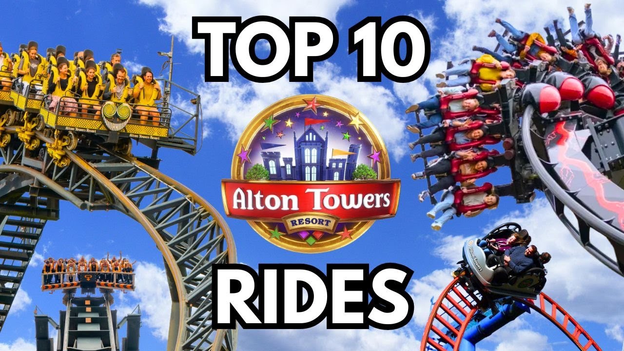 TOP 10 Rides at Alton Towers!