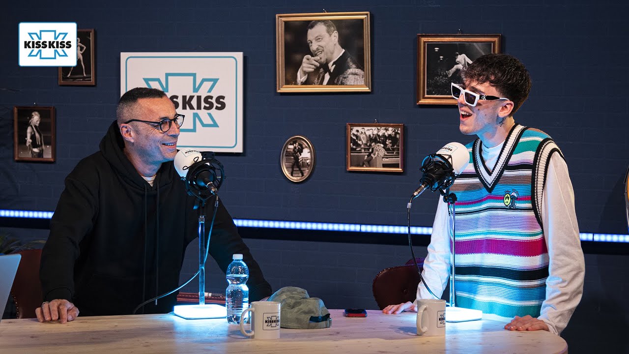 LDA e Alex a Radio Kiss Kiss (Sanremo 2023)