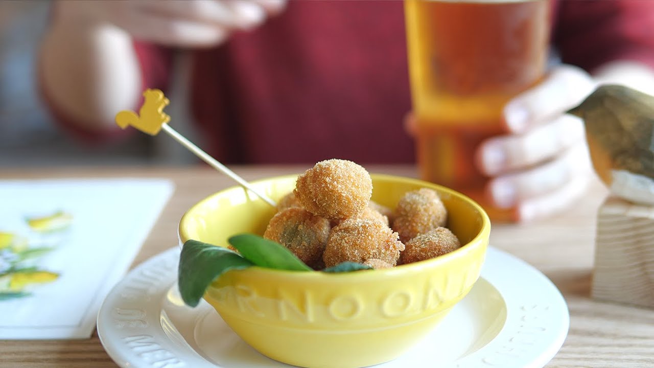 一度食べたら止まらないオリーブのフライ。冷凍保存できます！【 レシピ 】