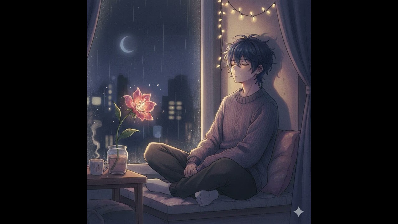 Bloom after dark 🌸 Chill lofi beats for studying and relaxation.