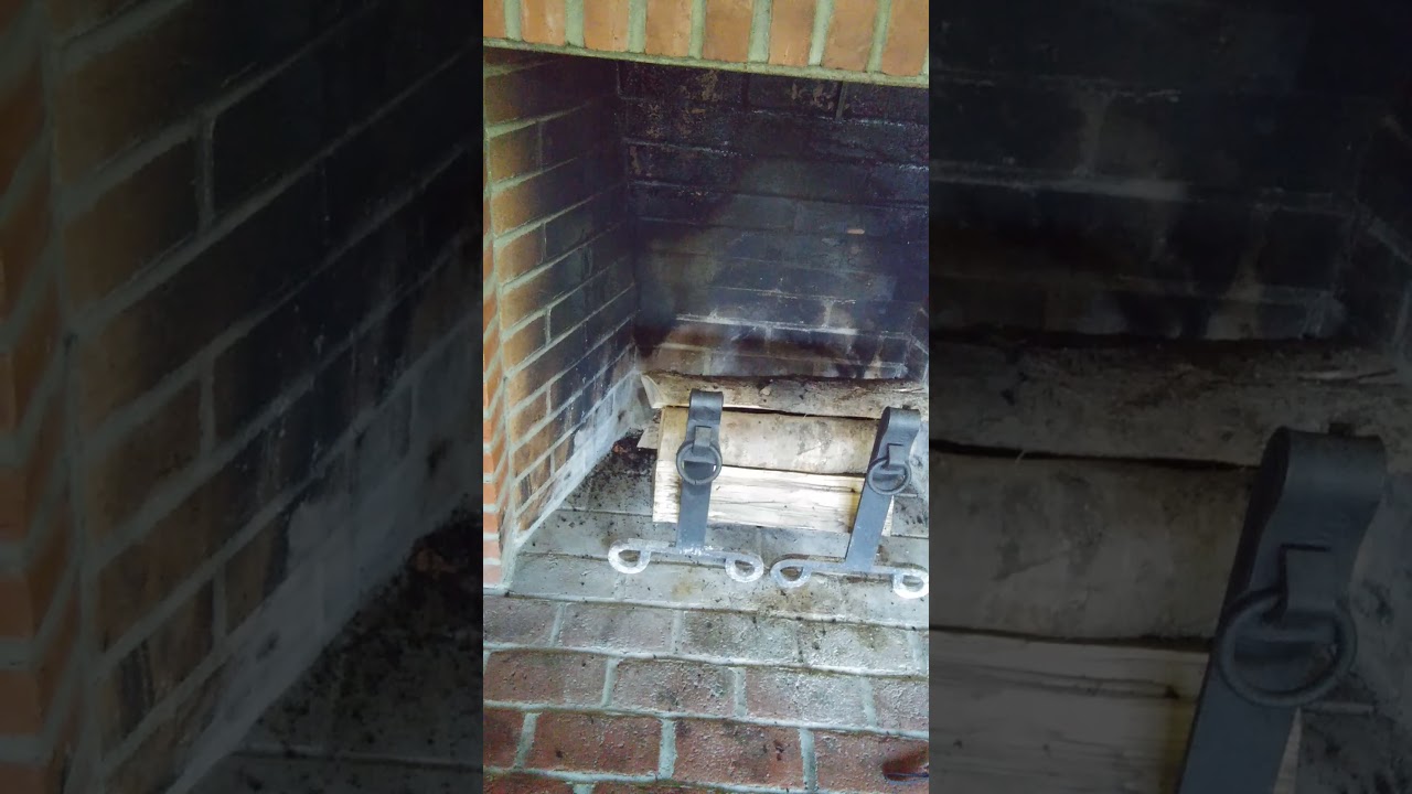 old colonial style fireplace