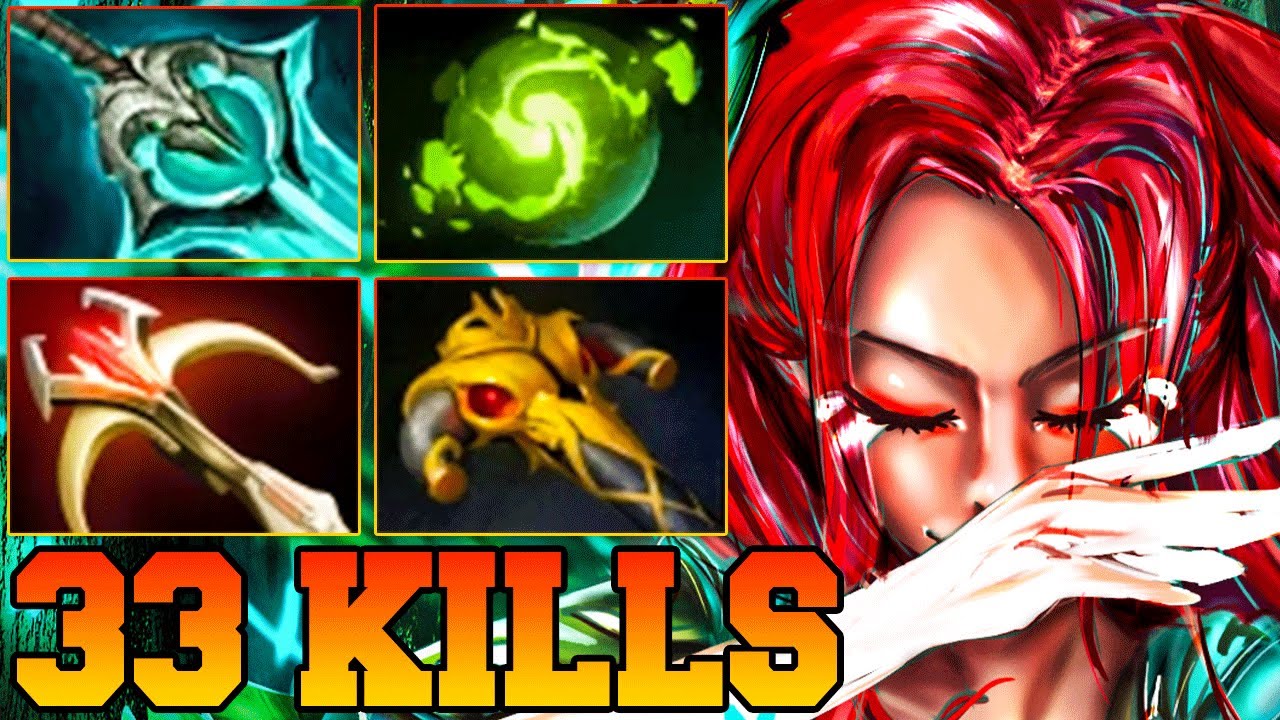 33 Kills Windranger Dota 2 !! Windranger Dota 2 Carry Mid Lane 7.39 Meta Pro Gameplay Build Guide