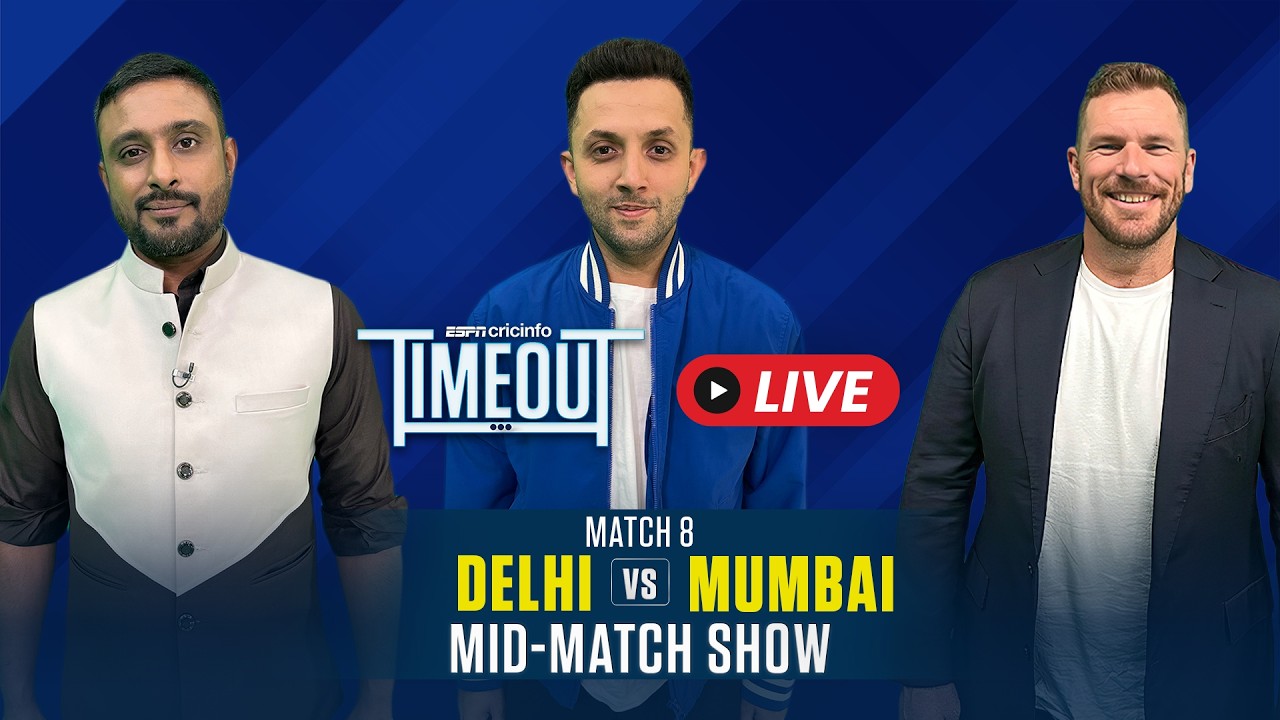 DC vs MI  Innings break LIVE | IPL Match 8 | Mumbai or Delhi - who has the edge?