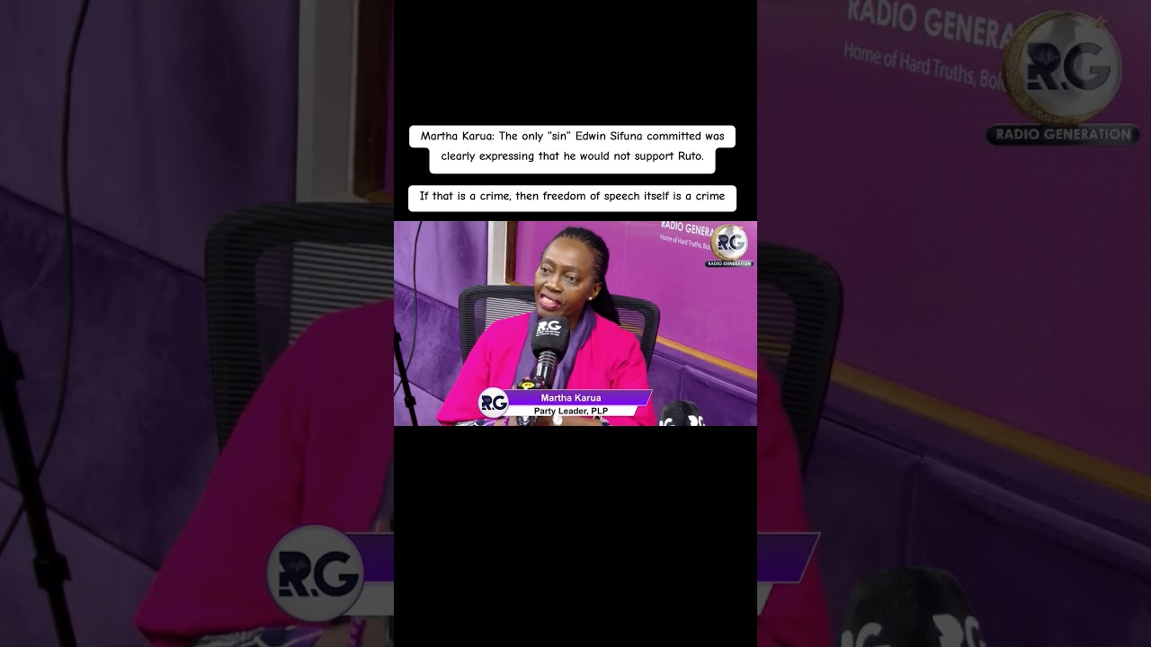 Karua: The only &ldquo;sin&rdquo; Edwin Sifuna committed was clearly expressing that he would not support Ruto.