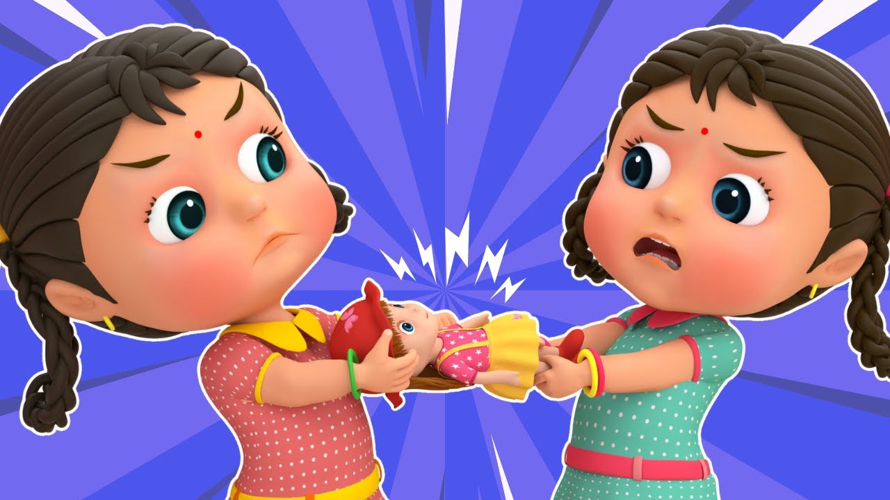 Chunni Munni Thi Do Behne | चुन्नू मुन्नू | Hindi Nursery Rhymes - Zappy Toons