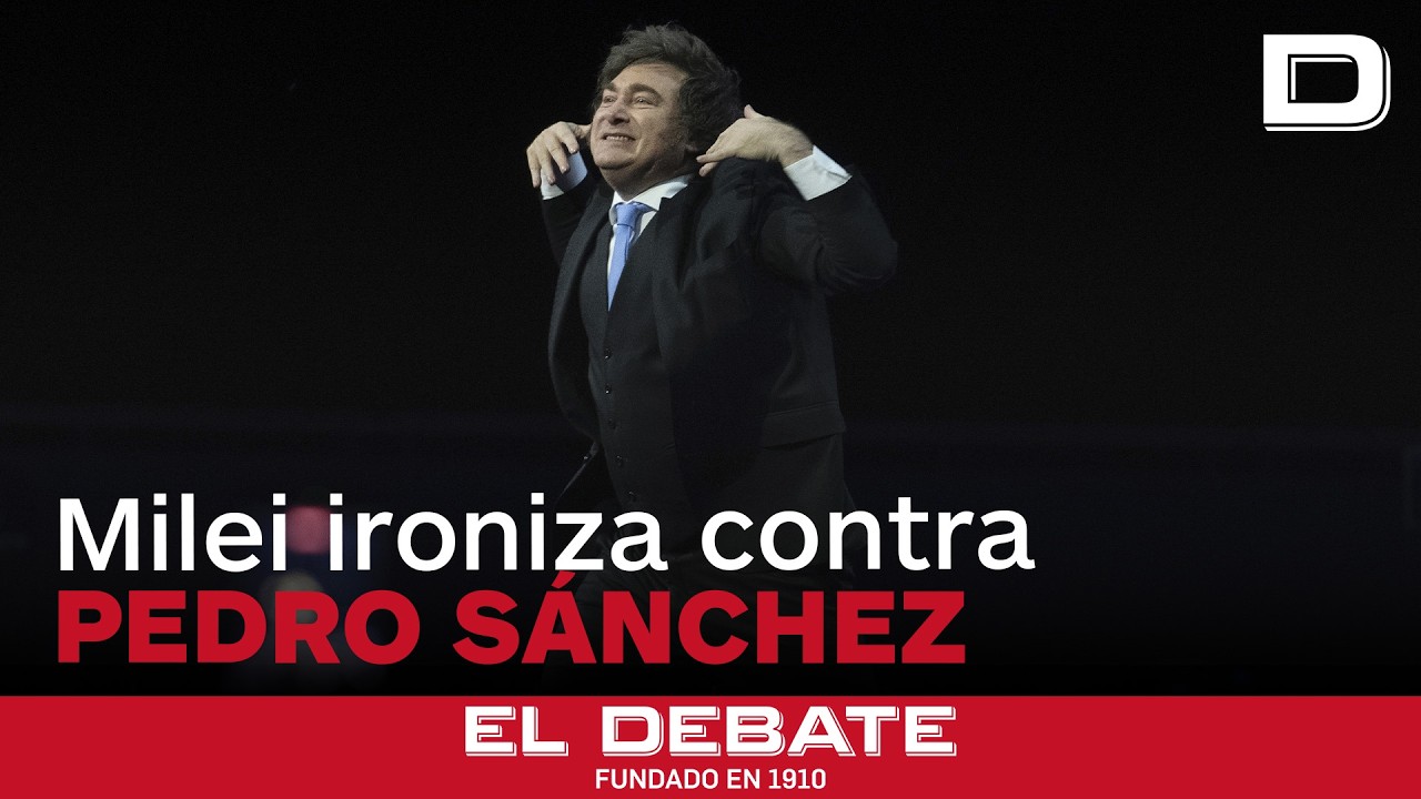 Milei ironiza contra Sánchez: «Me parece que entre las coimas y las saunas no lo quieren mucho»