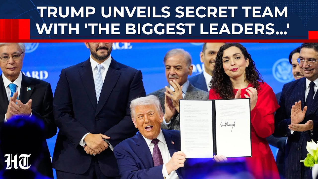 On Cam: Trump Hails Board Of Peace As ‘Historic’ Step To End Gaza War: 'Every Country Wants In...'