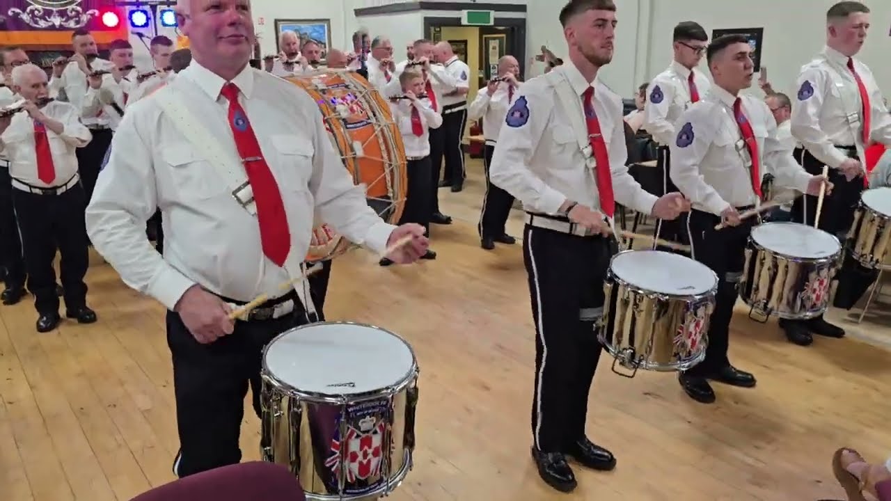 Whiterock Flute Band Orange Arch Committee Event May 2025