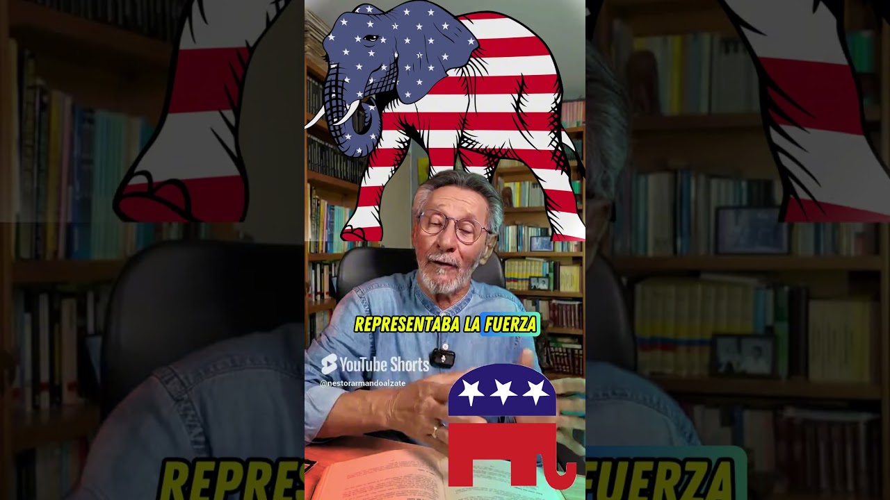 &iquest;Por qu&eacute; el elefante es el s&iacute;mbolo del partido Republicano? 🐘#shorts #republican #republicano