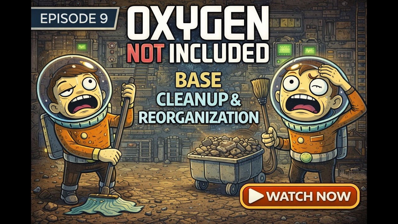Episode 9 – Base Cleanup & Reorganization